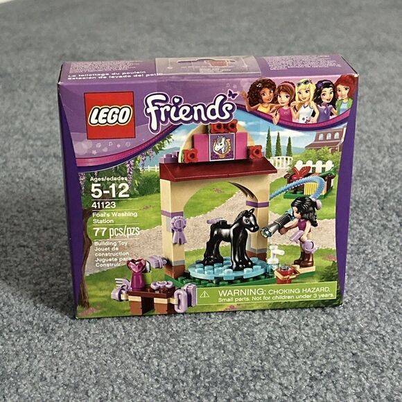 Lego Other - Brand New Sealed LEGO Friends 41123 Foal's Washing Station 77 pcs. RETIRED
